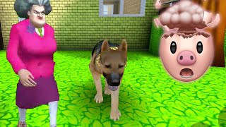 MISS T GOT A DOG  Scary Teacher 3D Gameplay Walkthrough [upl. by Abehsat]