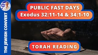 JEWISH FAST DAYS TORAH READING in Hebrew with English Translation  TORAH STUDY [upl. by Celle]