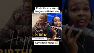 Happy birthday President Uhuru Kenyatta [upl. by Fina]