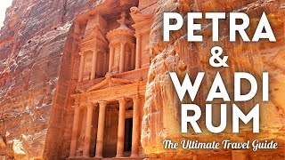 Petra amp Wadi Rum Jordan Travel Guide 4K [upl. by Calvina40]