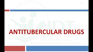 Antitubercular Drugs Pharmacology Isoniazid Rifampin Pyrazinamide Ethambutol Streptomycin [upl. by Ylrehc]