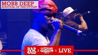 MOBB DEEP  SURVIVAL OF THE FITTEST  LIVE at the Out4Fame Festival 2014  RAP4AID [upl. by Westphal273]