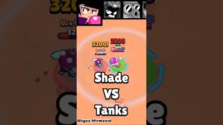 Brawl Stars shade vs tanks brawlstars shorts [upl. by Schear141]