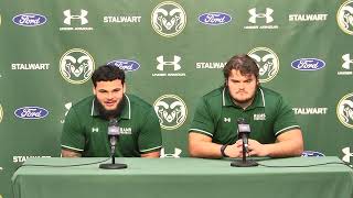 Colorado State Football Players Weekly Press Conference  Week 2 2024 [upl. by Radman]