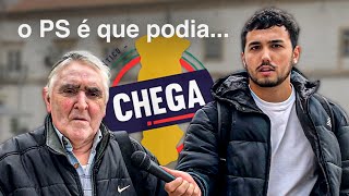 PORTUGUESES vão votar CHEGA 🇵🇹 [upl. by Attegroeg]