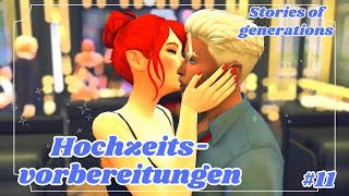 FAM TOMPSEN 🐚 Letzte Hochzeitsvorbereitungen  ep 11  ♦ Die Sims 4 [upl. by Laehctim]