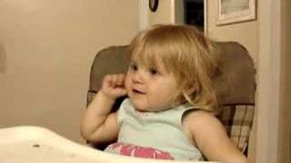 18 month old Emily Singing Nursery Rhymes [upl. by Thgiwd461]