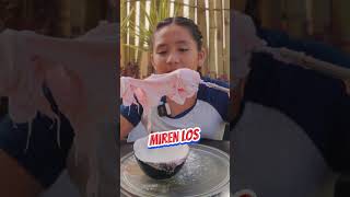 SLIME COMESTIBLE😱 experimentoscaseros infantil larin picusoficial niños niñas videosparaniños [upl. by Sikata]