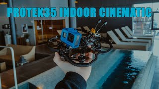 FPV INDOOR FLYING  iFlight protek35 Indoor Cinematic Fpv Drone 4K [upl. by Ainorev]