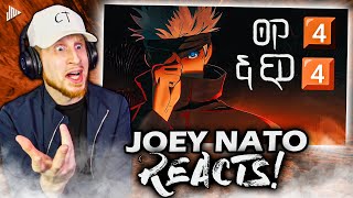 Joey Nato Reacts to Jujutsu Kaisen OP 4 amp ED 4 🔥 Shibuya Arc [upl. by Seravart]