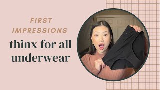 THINX FOR ALL  First Impression [upl. by Monahon]