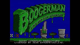 Boogerman quotIntro Sequencequot  Sega Mega Drive  Genesis [upl. by Anayra]