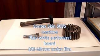 Sontex Skinpack 5035 Gears and O rings Surlyn film HD [upl. by Eznyl]