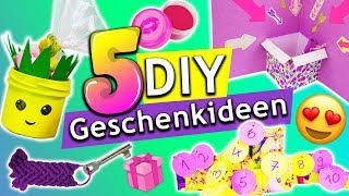 5 DIYs über die sich JEDER freut  Geschenkideen für ALLE Geschenke einfach  günstig selber machen [upl. by Ziegler]