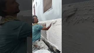 Wall Putty Texture trendingvideo diypaint ytshorts newsong bollywood paintingtechniques music [upl. by Eveleen]