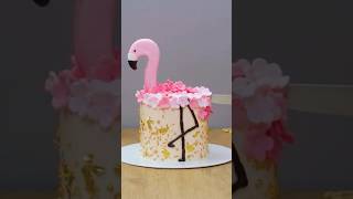 Tarta Flor de Flamenco shorts flamingo cake [upl. by Lowenstern340]