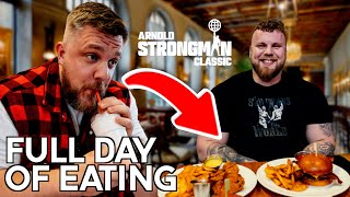 FULL DAY OF EATING  Competition Special [upl. by Arim]