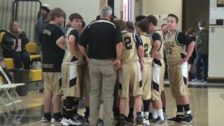 Hayesville Yellow Jacket Mite Basketball 44 vs Hiawassee Dam23 121016 [upl. by Aridatha]