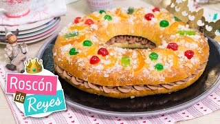 Roscón o Rosca de Reyes fácil  Sin amasadora y sin masa madre  Quiero Cupcakes [upl. by Eceinwahs]