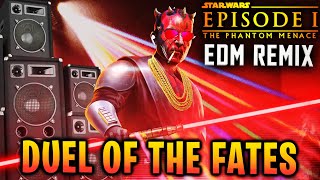 DARTH MAUL X DUEL OF THE FATES THEME EDM REMIX  STAR WARS MUSIC VIDEO [upl. by Murage]