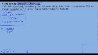 Ejercicios y problemas resueltos de disoluciones 18a [upl. by Aneleve]