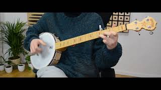 My First Ever Banjo Tune  Original on Deering Goodtime  Clawhammer Banjo [upl. by Sielen]