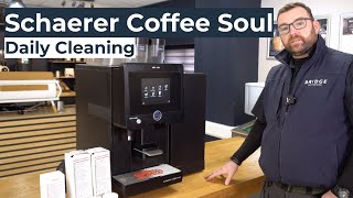 Schaerer Coffee Soul Daily Cleaning Routine [upl. by Parry]