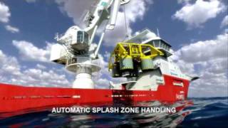 TTS subsea crane with active heave compensation AHC [upl. by Elianore170]