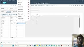 create Structure in SAP Abap [upl. by Guilbert396]