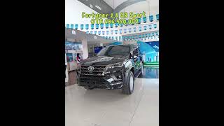 Harga Fortuner 28 GR Sport 2023 toyota Fortuner jakarta bekasi shorts [upl. by Jillene]