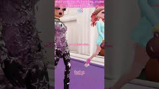 so I met jojo siwa in dti  roblox jojosiwakarma jojosiwa tulip dti dresstoimpress [upl. by Hanae]