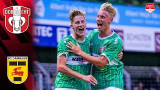 Samenvatting FC Dordrecht  SC Cambuur 30082024 [upl. by Lil814]