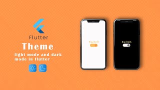 How to create simple light mode to dark mode in Flutter Android application flutter coding [upl. by Eniamrej]