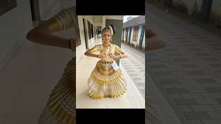 Mohiniyattam makeup mohiniyattammakeupshorts [upl. by Adlez]