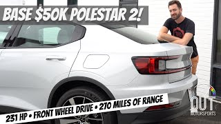 2022 Polestar 2 Single Motor Review Base Car BETTER Than Performance [upl. by Eilak]