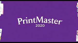 PrintMaster 2020 Tutorials  Working with ClipArt [upl. by Eycats153]