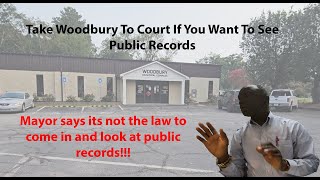 Against The Law To See Open Records  This Mayor Is Something Else  Woodbury Georgia [upl. by Bergh]