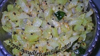 anapakai Noolugunda Koora  Bottle Gourd Curry spiced with Sesame Powder [upl. by Ardnac300]