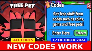 NEW CODES WORK🎉FREE PET Ethereal Clicker ROBLOX  ALL CODES  OCTOBER 17 2024 [upl. by Lucrece]