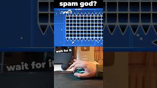 Spam god in Geometry Dash 😈 [upl. by Nanine]