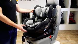 Osann Kinderautositz REX 360° drehbar ECE Gruppe 01 0 bis 18kg reboard ab 2019 Isofix [upl. by Radman]