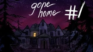 Gone Home  Part 1  ANYBODY HOME  Interactive Story Exploration Game  GameplayCommentary [upl. by Elnore]