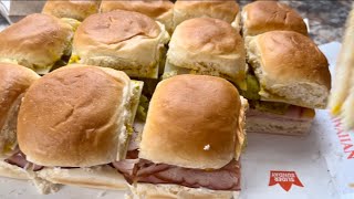 Easy Hawaiian Roll Sliders [upl. by Accebor412]