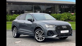 Approved Used Audi Q3 Sportback Black Edition  Carlisle Audi [upl. by Kalb]