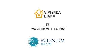 Fundación vivienda Digna en Radio Millenium 6102024 [upl. by Pangaro963]