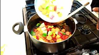 Jamaican Brown Stew Chicken Recipe Video [upl. by Repard]