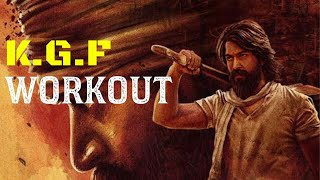 KGF  Workout Songs Hindi  Motivational Songs Hindi [upl. by Marlea]