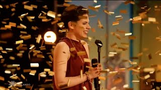 Calysta Bevier 16YearOld Cancer Survivor Gets GOLDEN BUZZER with Fight Song by Rachel Platten [upl. by Lela895]