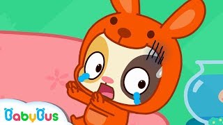 Baby Kitten Drops from Sofa  Play Safe Song  Kids Safety Tips  Baby Song  Nursery Rhyme BabyBus [upl. by Rocca]