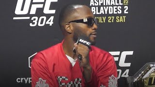 Belal Muhammad Gets Under Leon Edwards Skin  UFC 304 PREFIGHT PRESS CONFERENCE [upl. by Kirstin759]